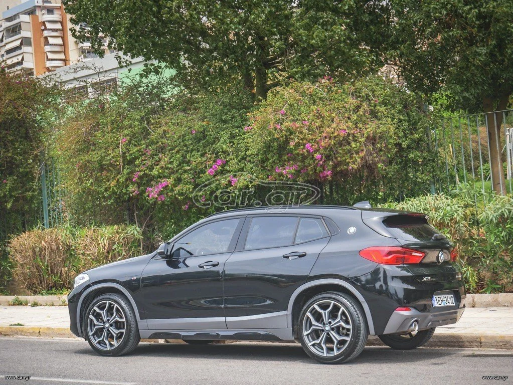 BMW X2 2020 sDrive16d M Sport — πίσω πλαϊνή όψη